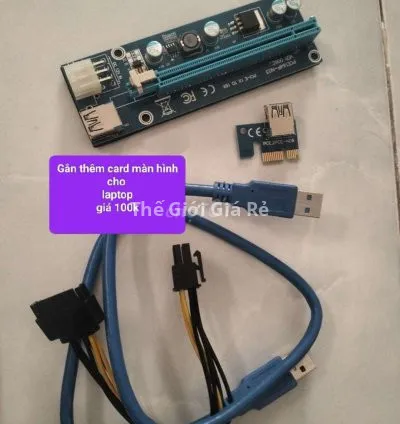 Thiết bị gắn thêm card màn hình cho laptop